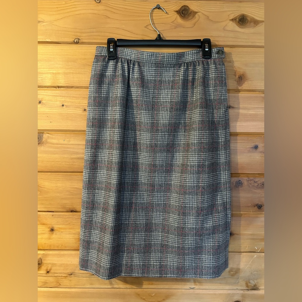 Pendleton wool skirt